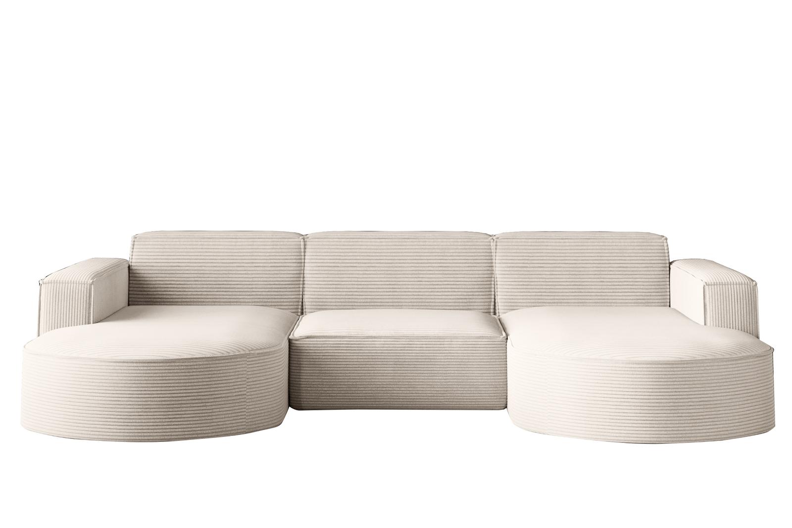 Sofa Modena Studio 299x78x165 cm do salonu beżowa