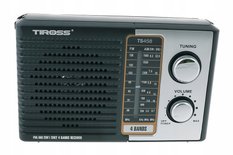 Radio przenośne 20,5 x 13 x 6,5 cm  FM AM  czarne - Miniaturka zdjęcia nr 2