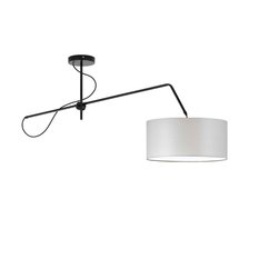 Lampa sufitowa RIO z wysięgnikiem regulowanym szary - Miniaturka zdjęcia nr 1