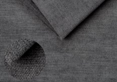 Kanapa z funkcją spania ITALY 253x110x71 cm trzyosobowa sofa rozkładana tkanina FLOW szary - Miniaturka zdjęcia nr 6