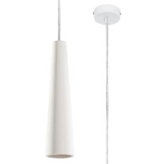 Lampa wisząca ceramiczna ELECTRA 132x8x8cm nowoczesna G10 do salonu - Miniaturka zdjęcia nr 1