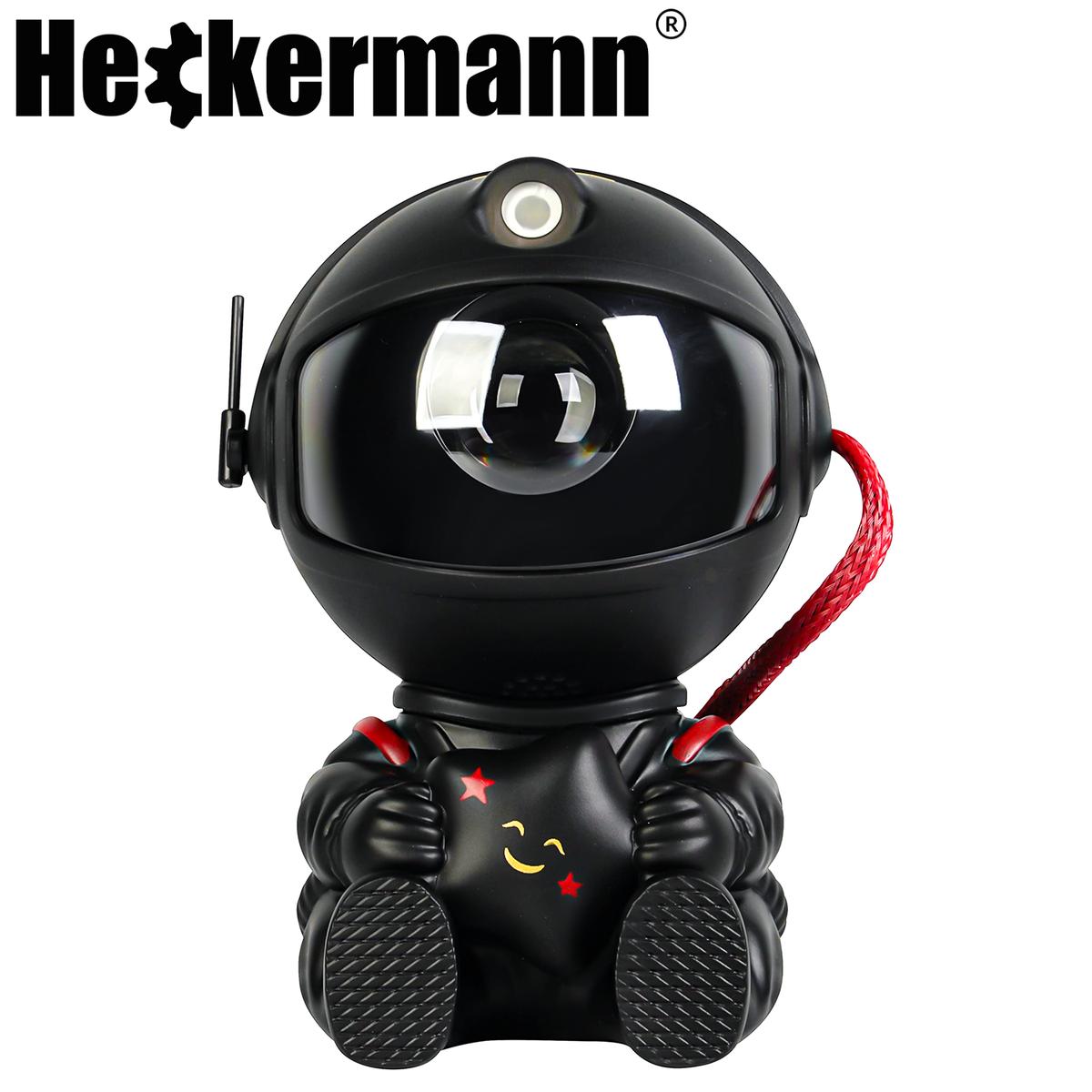 Projektor gwiazd LED astronauta Heckermann czarny nr. 6