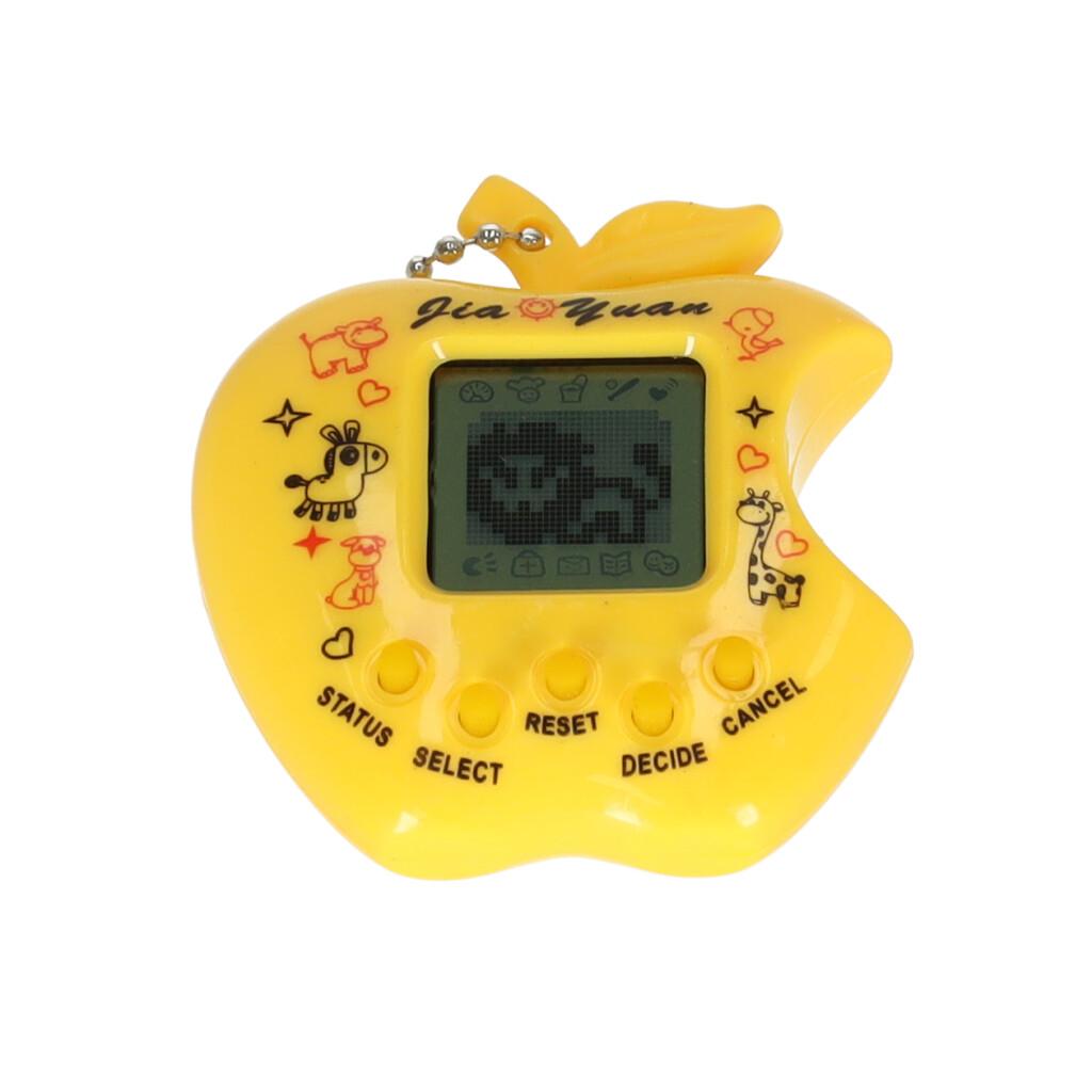 Zabawka Tamagotchi elektroniczna gra jabłko żółte nr. 4