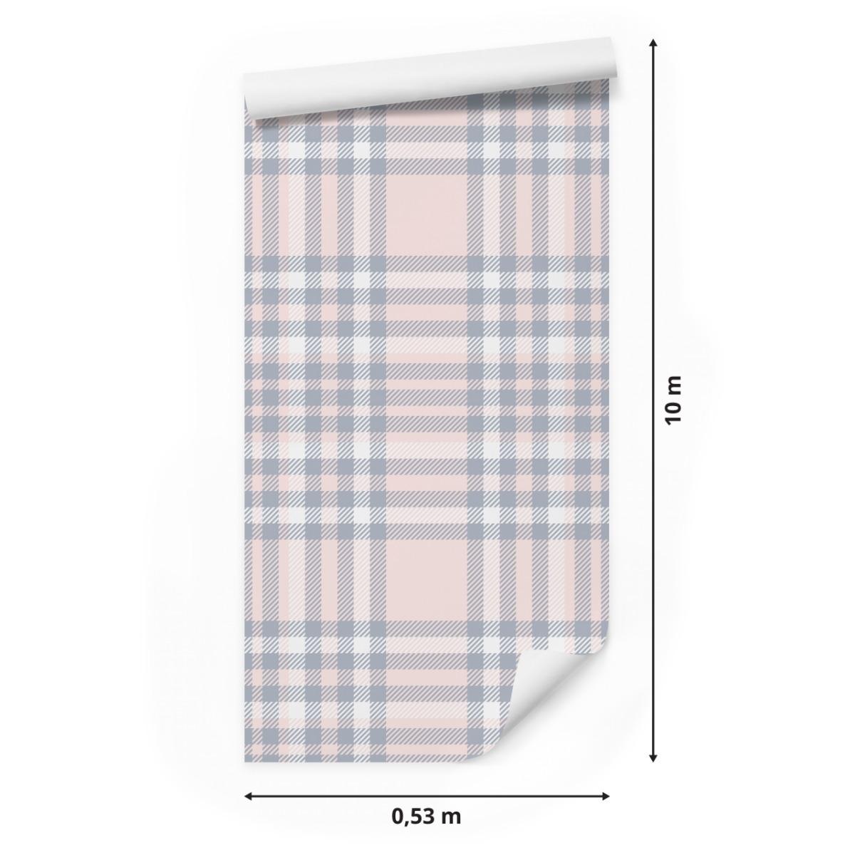 Tapeta KRATA w Pastelowych Kolorach Modny Wzór 53x1000  nr. 2