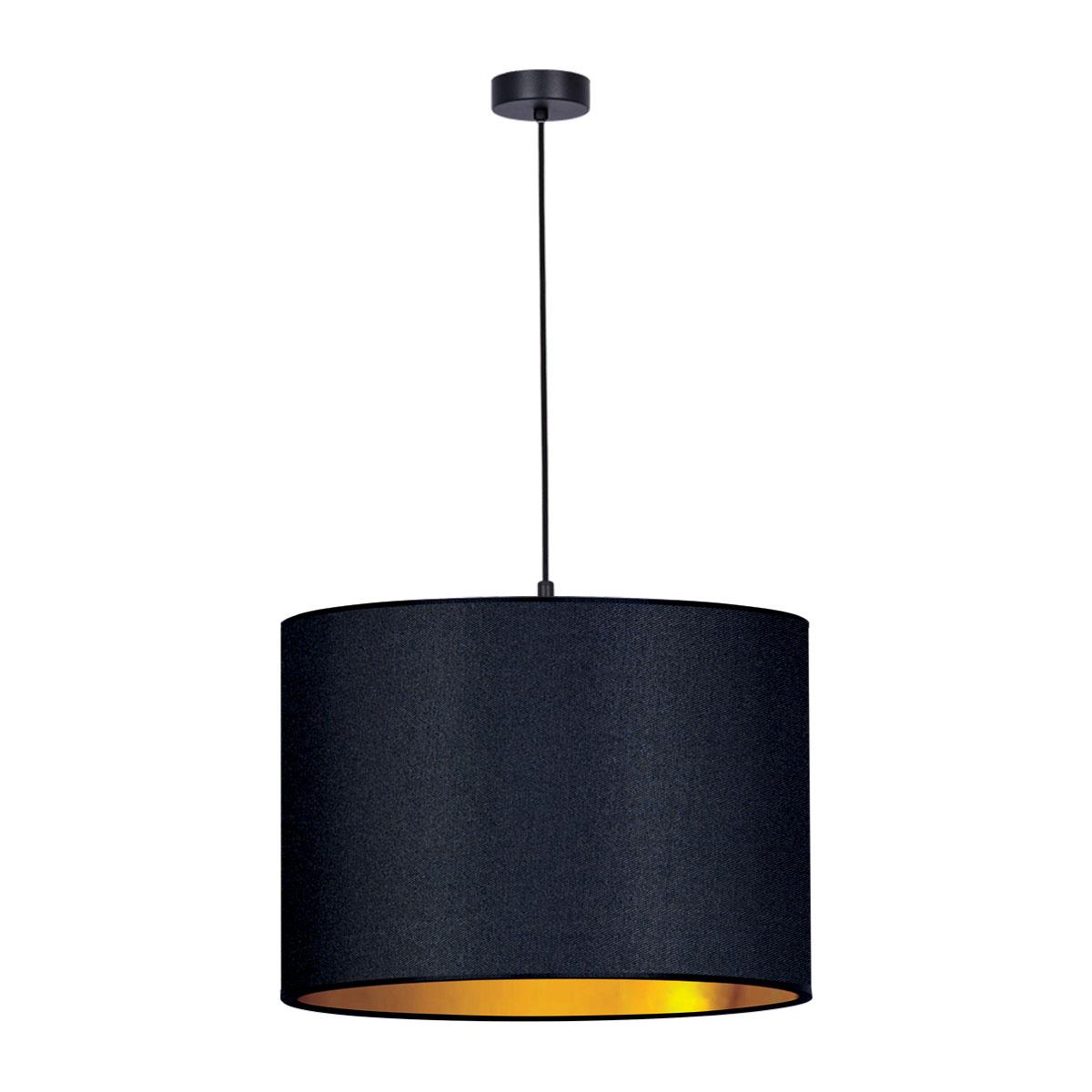 Lampa wisząca K-4325 AURO 50x100x50 cm do salonu lub pokoju czarny/złoty