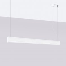 Lampa wisząca FARGE biała LED 4000K 150x8x120cm nowoczesna LED do salonu - Miniaturka zdjęcia nr 2