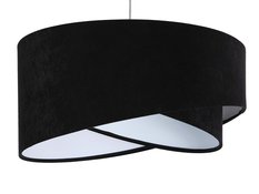 Lampa wisząca asymetryczna czarno-biała do salonu sypialni biura  - Miniaturka zdjęcia nr 2