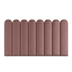 Panele tapicerowane 20x60 cm na ścianę płotek różowy - Miniaturka zdjęcia nr 4