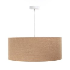 Lampa wisząca BOHO abażur z juty beżowa do salonu sypialni biura - Miniaturka zdjęcia nr 2