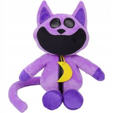 Maskotka CatNap z Gry Smiling Critters Gra Poopy Playtime 3 fioletowy kot - Miniaturka zdjęcia nr 1