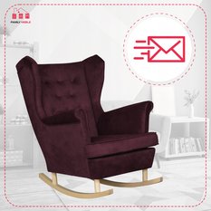 Fotel uszak bujany skandynawski Diana Family Meble - Miniaturka zdjęcia nr 4