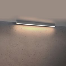 Plafon PINNE 90 szary 3000K 6x6x90cm nowoczesna lampa LED do salonu - Miniaturka zdjęcia nr 3