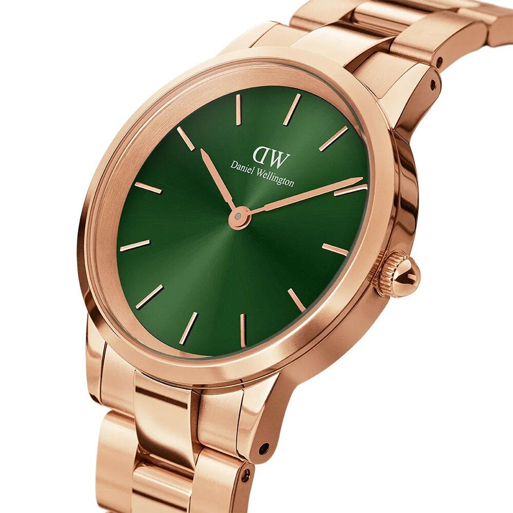 ZEGAREK DAMSKI DANIEL WELLINGTON DW00100419 Iconic Emerald 36mm + BOX nr. 3