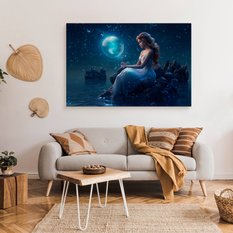 Obraz Na Płótnie Bajkowa Kraina Kobieta 30x20 Do Salonu - Miniaturka zdjęcia nr 3