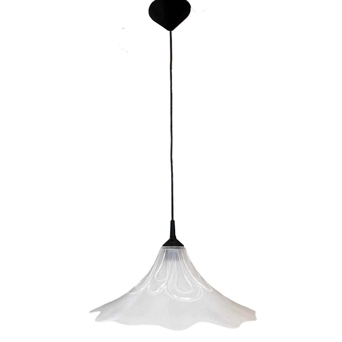 Lampa wisząca kwiat, Narva Leuchen, Niemcy, lata 70. nr. 1