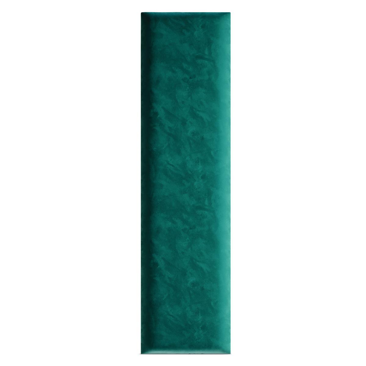 Panele tapicerowane 70x15 cm na ścianę magic velvet turkusowy nr. 2