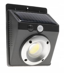 Lampa solarna na ścianę halogen LED z czujnikiem ruchu i zmierzchu - Miniaturka zdjęcia nr 1