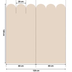 Naklejka do pokoju Dziecka na ścianę Lamperia łatwa w czyszczeniu 120x120  - Miniaturka zdjęcia nr 2