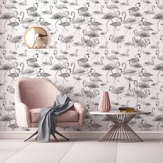 Tapeta ścienna do salonu, flamingi, ptaki, natura  - Miniaturka zdjęcia nr 4