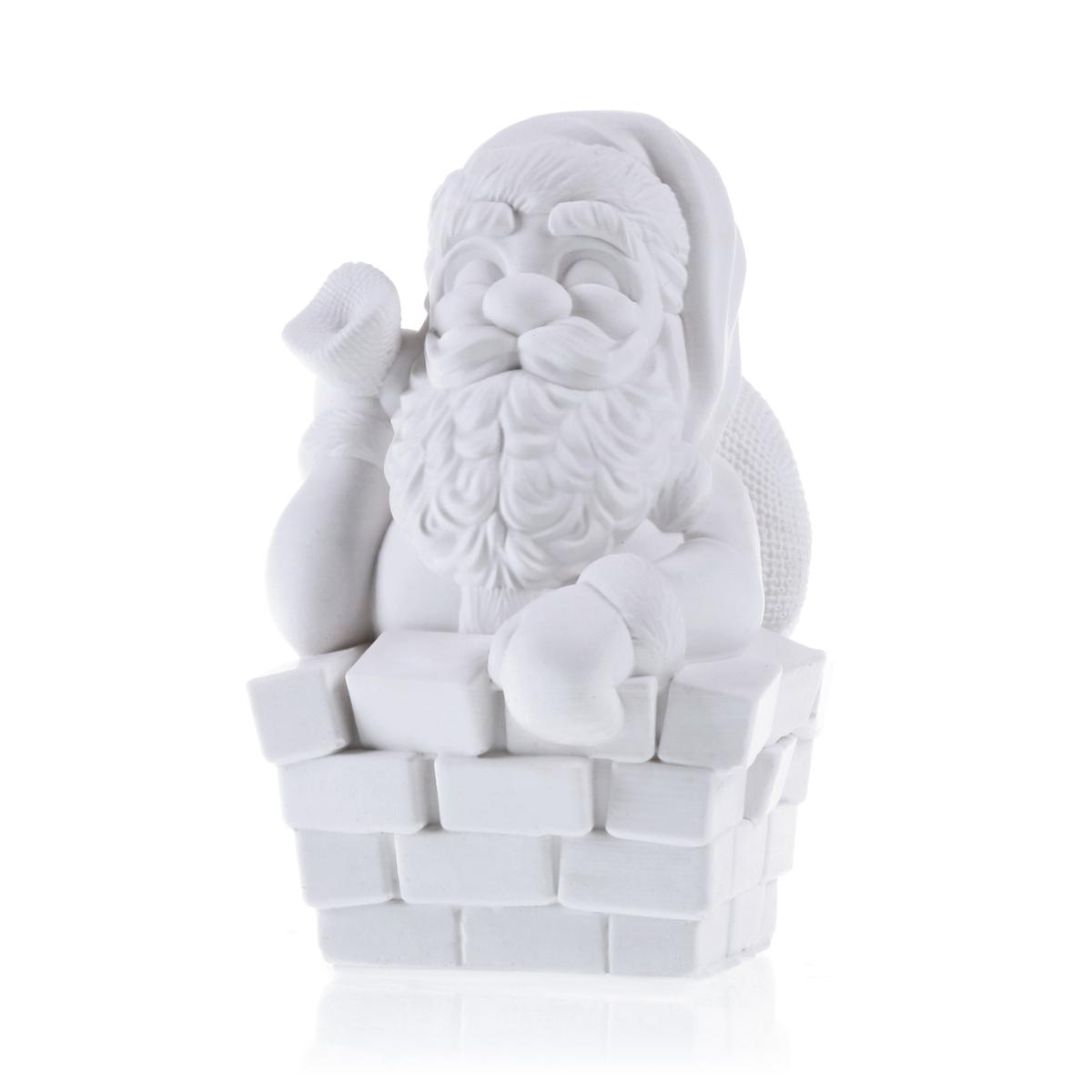 Kolorowanka 3D Funny Santa nr. 2