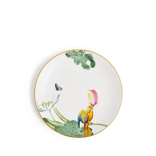 Talerz 17 cm Waterlily Wonderlust Wedgwood biały do jadalni