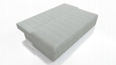 Kanapa Zoja z funkcją spania 82x201x91 cm z pojemnikiem na pościel do sypialni lambi szara - Miniaturka zdjęcia nr 5