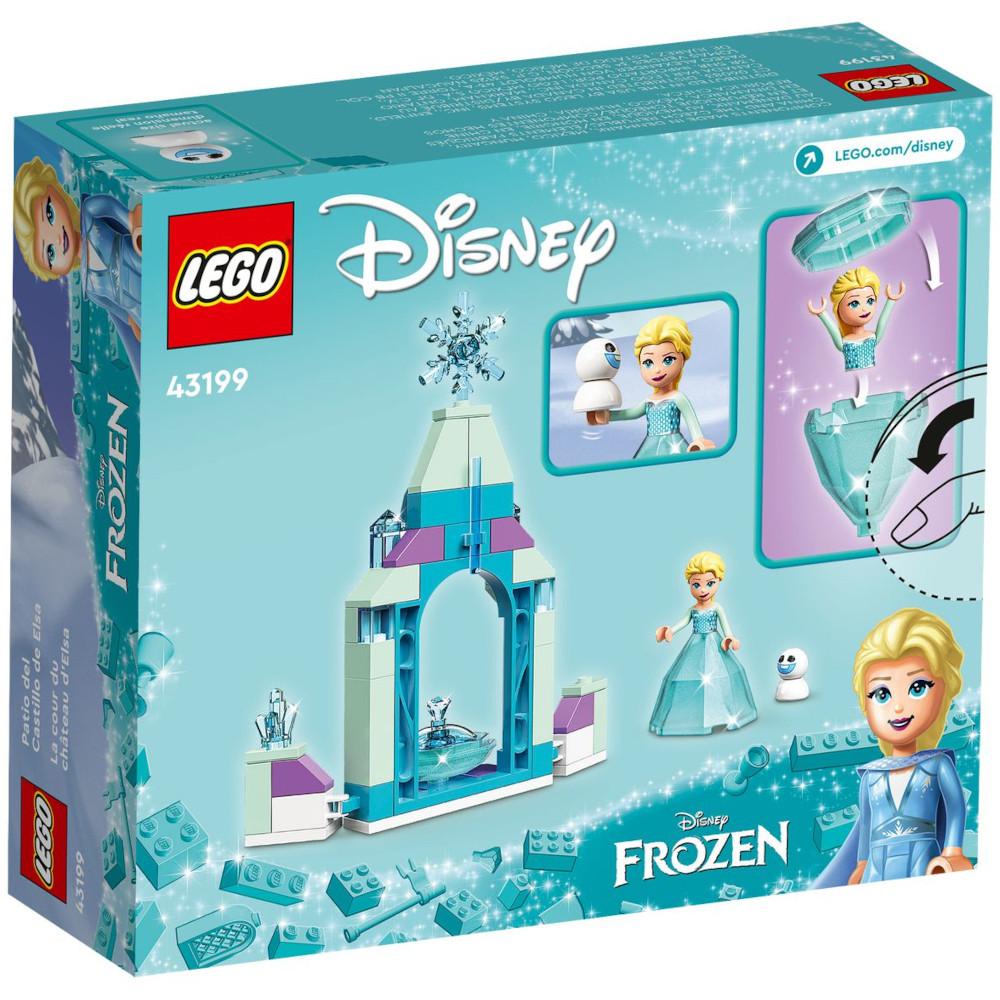 LEGO DISNEY KRAINA LODU FROZEN ZESTAW KLOCKÓW DZIEDZINIEC ZAMKU ELZY 43199 nr. 4