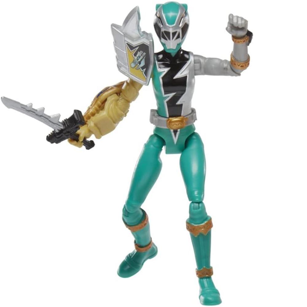 Figurka POWER RANGERS 15 cm oryginalna dino fury hasbro zielony ranger dla dziecka nr. 3