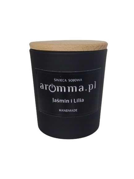 Świeca sojowa zapachowa Jaśmin i Lilia 180 ml - Aromma nr. 2