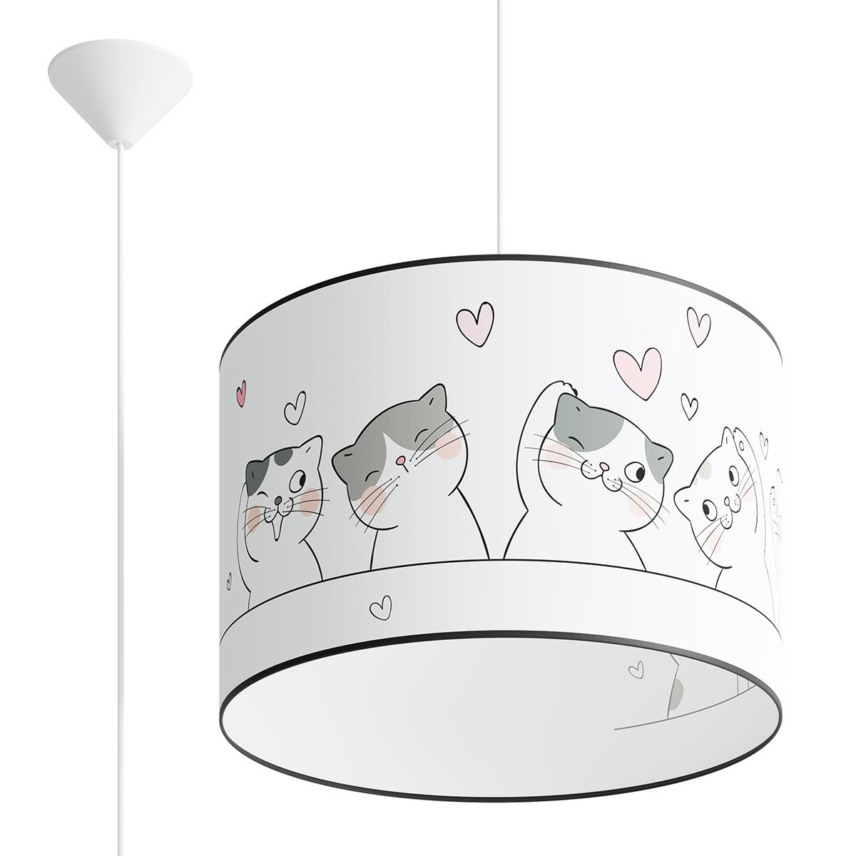 Lampa wisząca CAT 40 95x40x40cm nowoczesna E27 do salonu nr. 1