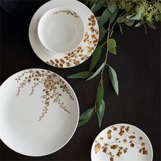 Talerz obiadowy głęboki 22 cm Vera Jardin Wedgwood kolorowy do jadalni - Miniaturka zdjęcia nr 5