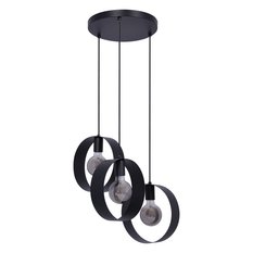 Lampa wisząca K-4977 EMI 50x95x50 cm do salonu lub pokoju czarny