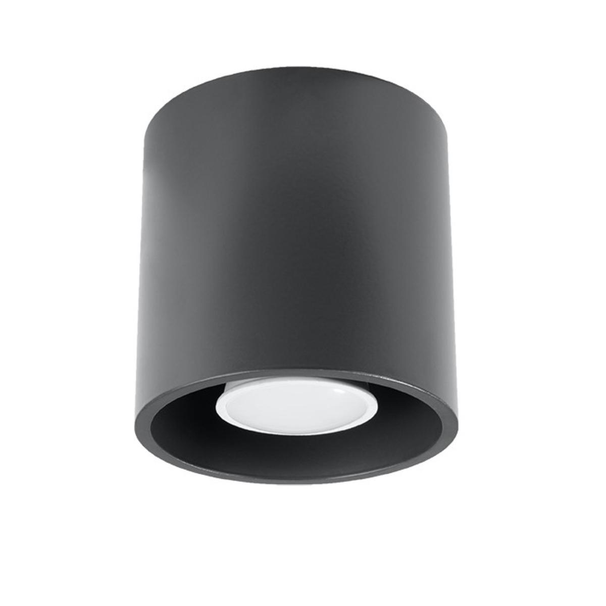 Plafon ORBIS 1 antracyt 10x10x10cm nowoczesna lampa GU10 do salonu  nr. 1