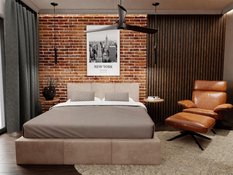 Łóżko tapicerowane 140x200x88 cm do sypialni podwójne schowek na pościel  z pojemnikiem beżowy - Miniaturka zdjęcia nr 2