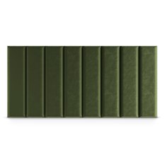  Panele tapicerowane 60x15 cm na ścianę magic velvet khaki - Miniaturka zdjęcia nr 4