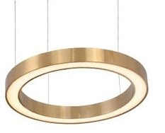 Bold Ring 80 - żyrandol LED 80cm pierścień złoty