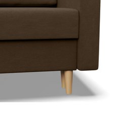 Narożnik Blank 223 cm z funkcją spania do salonu brązowy - Miniaturka zdjęcia nr 6