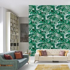 Tapeta, Liście Monstera, Efekt 3D, Dekoracja Nowoczesna, Do Sypialni - Miniaturka zdjęcia nr 5