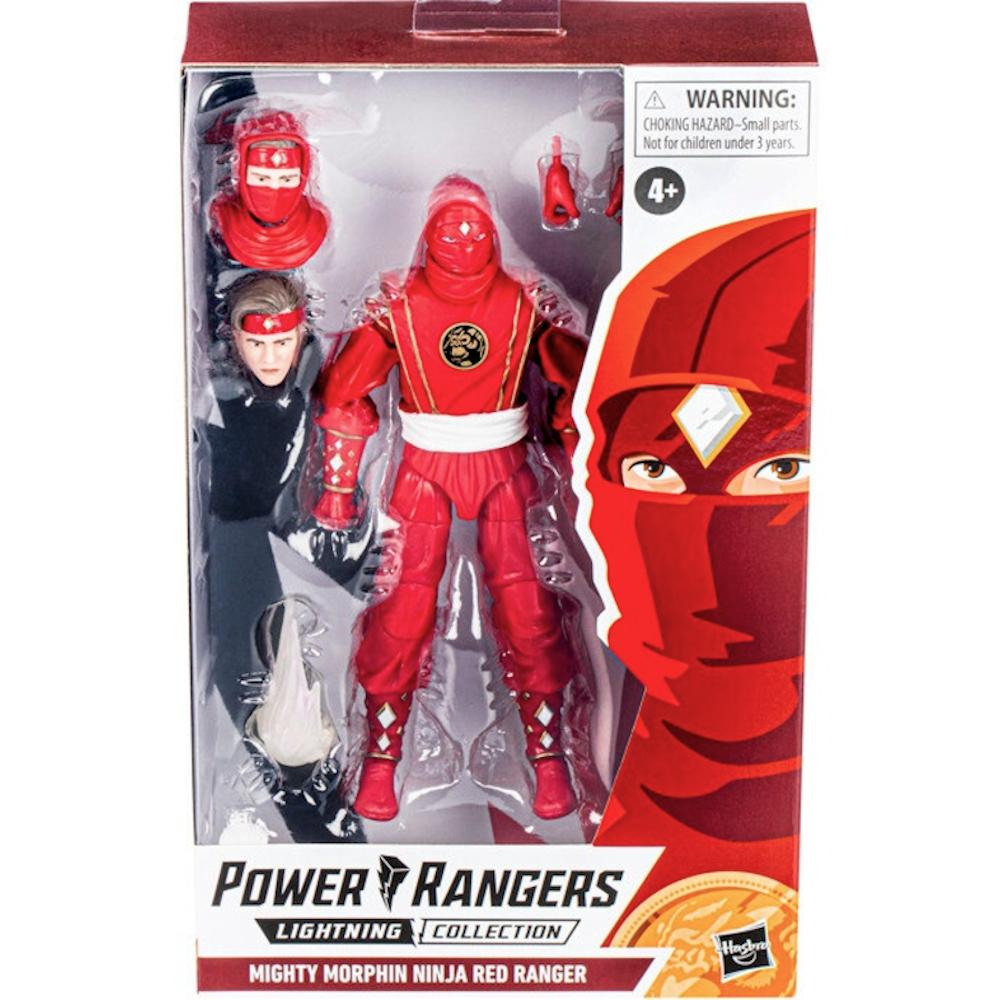 Figurka POWER RANGERS ninja czerwony ranger lighting collection mighty morphin dla dziecka nr. 2