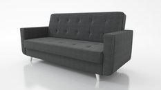 Wersalka rozkładana Naomi 92x218x99 cm do salonu z funkcją spania ciemnoszara Inari - Miniaturka zdjęcia nr 1