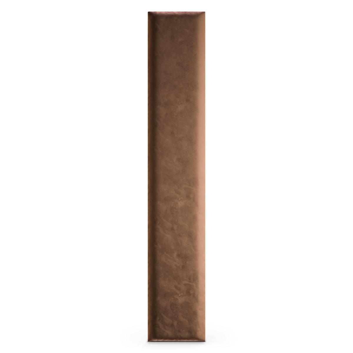  Panele tapicerowane  100x20 cm na ścianę magic velvet brązowy nr. 4