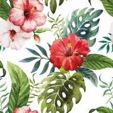 Tapeta W Rolce KWIATY Tropikalne Natura Dekoracja - Miniaturka zdjęcia nr 6