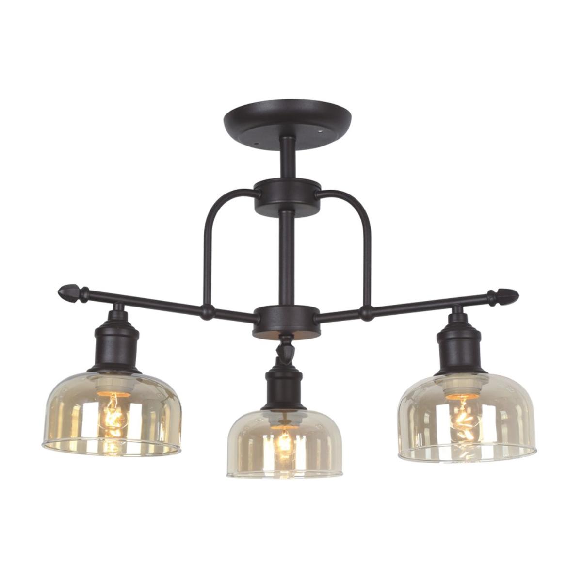 Lampa sufitowa K-JSL-1208/3 DORO 59x43x59 cm do salonu lub kuchni czarny