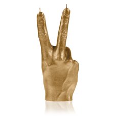 Świeca Hand PEACE Classic Gold - Miniaturka zdjęcia nr 2