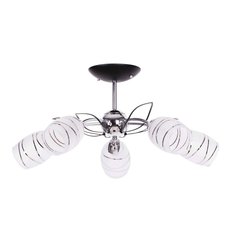 Lampa sufitowa K-JSL-6093/5 CHR XENA 60x28x60 cm do salonu lub kuchni chrom - Miniaturka zdjęcia nr 1