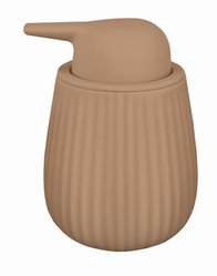 Kleine Wolke Groove Ceramiczny  Dozownik do mydła brązowy 480 ml - Miniaturka zdjęcia nr 1