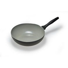 Wok 28 cm Melodia Finegres Moneta szary - Miniaturka zdjęcia nr 1