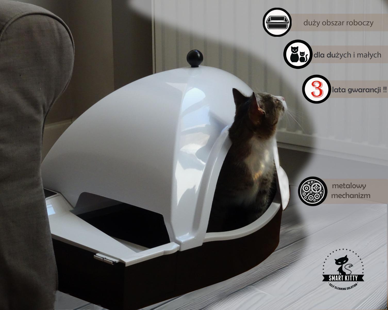 Automatyczna Kuweta dla kota Smart Kitty zamknięta nr. 5