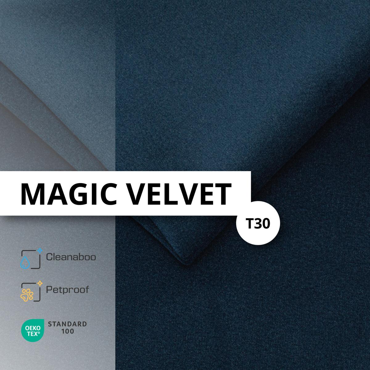 Łóżko Pojedyncze 90x200cm łóżko tapicerowane z pojemnikiem granatowe do sypialni wezgłowie 100 cm nr. 13