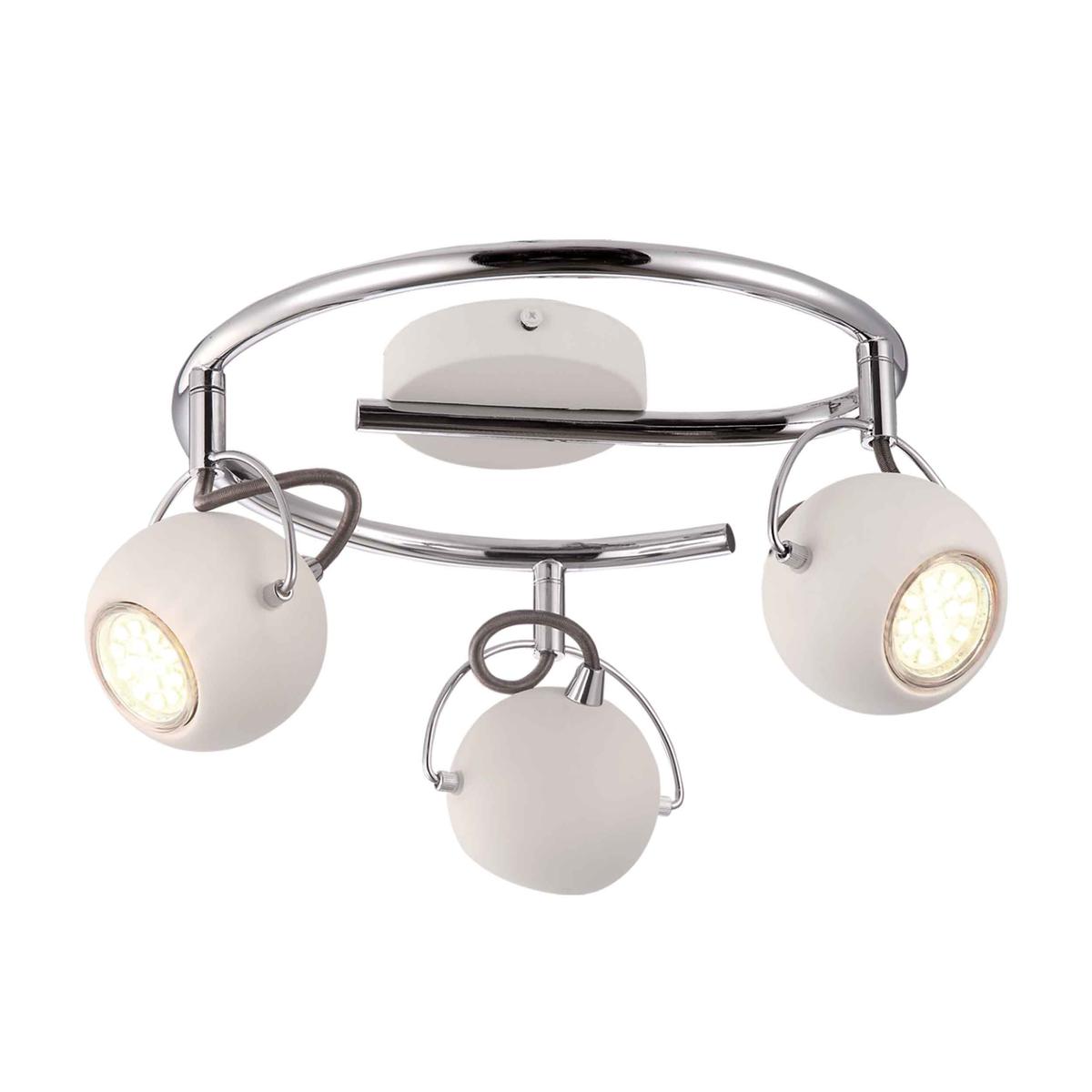 Lampa sufitowa K-8002/3G WH SALVA WHITE 36x17x36 cm do salonu lub pokoju biały nr. 1